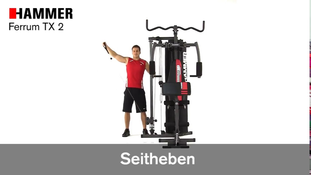 Hammer Ferrum TX2 krachtstation - Fitwinkel