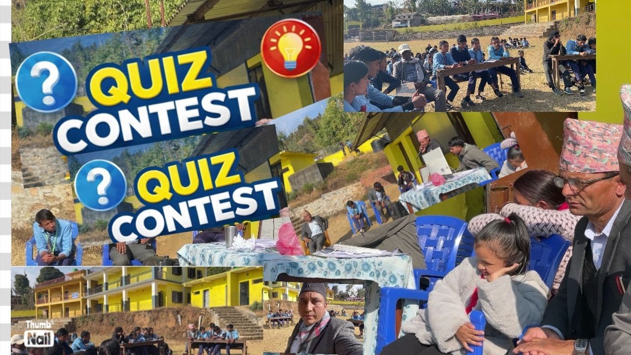 हाजिरी जवाफ प्रतियाेगिता २०८२-०९-११ , Ram Mavi, Surya bahadur bk, Quiz Program, Students Quiz,