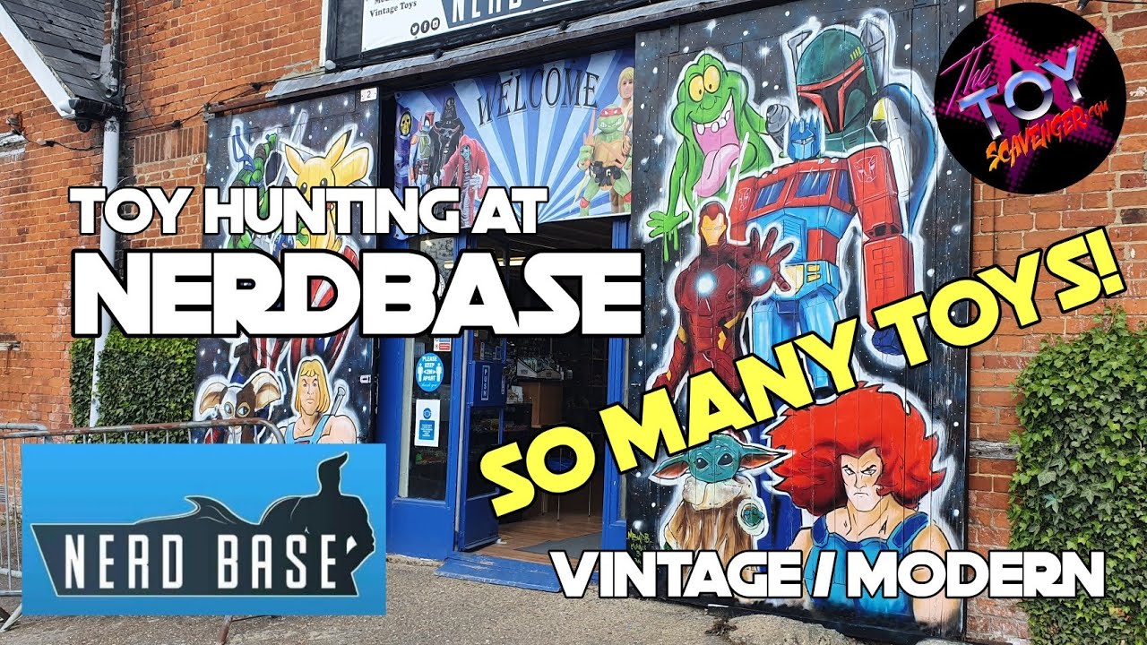 Toy Hunting at NERD BASE Essex Vintage The BIGGEST Collectible shop in the UK! The Toy Scavenger