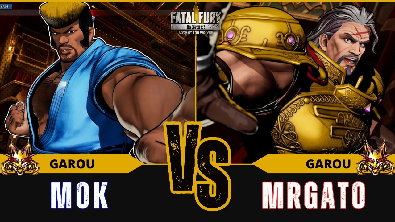 FF:CotW 🐺 MOK (Marco Rodrigues) vs MRGATO (Wolfgang Krauser)⭐Replay Match - FATAL FURY: CotW - 4/26