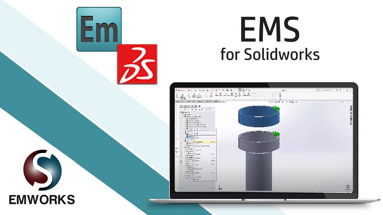 Position and speed sensor simulation using EMS for SOLIDWORKS