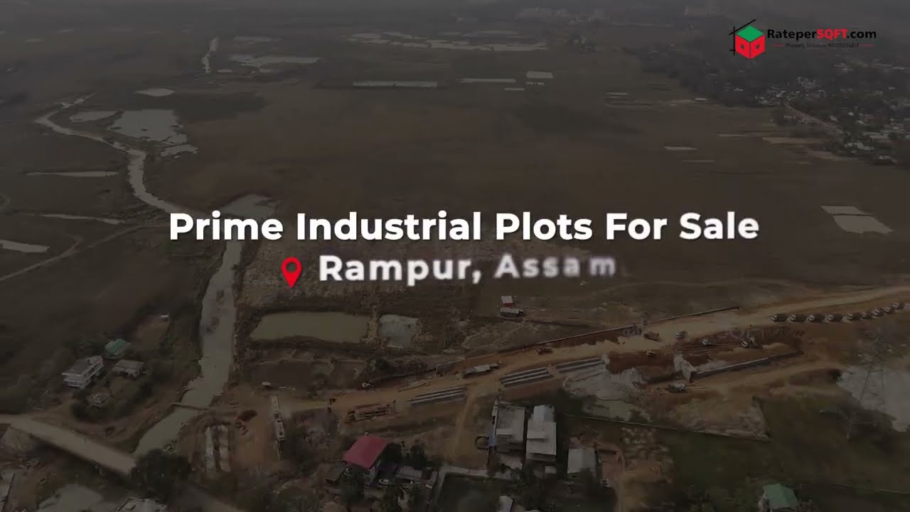 Industrial Plot of Land for Sale at📍Rampur, NH 27 | Upto 300 Acres Plot |  📞 8822 555 555 | Assam