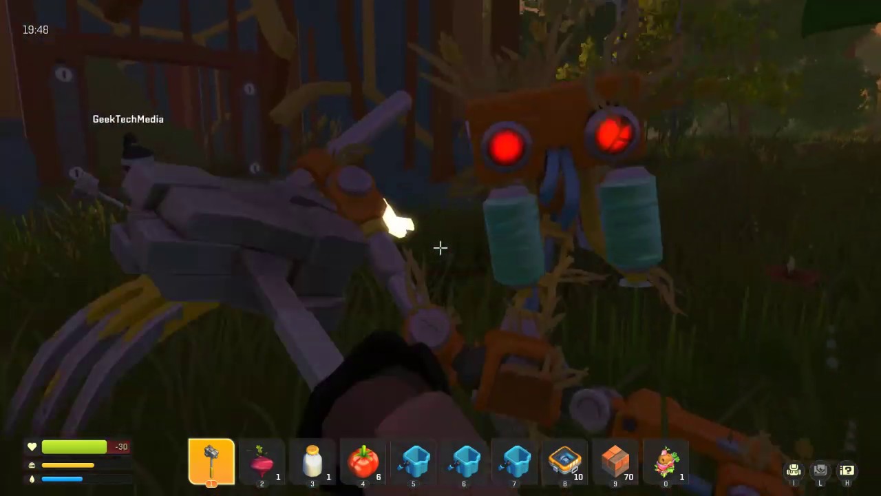 Scrap Mechanic Survival w/ Geektechmedia Ep  10 Looting all the buildings