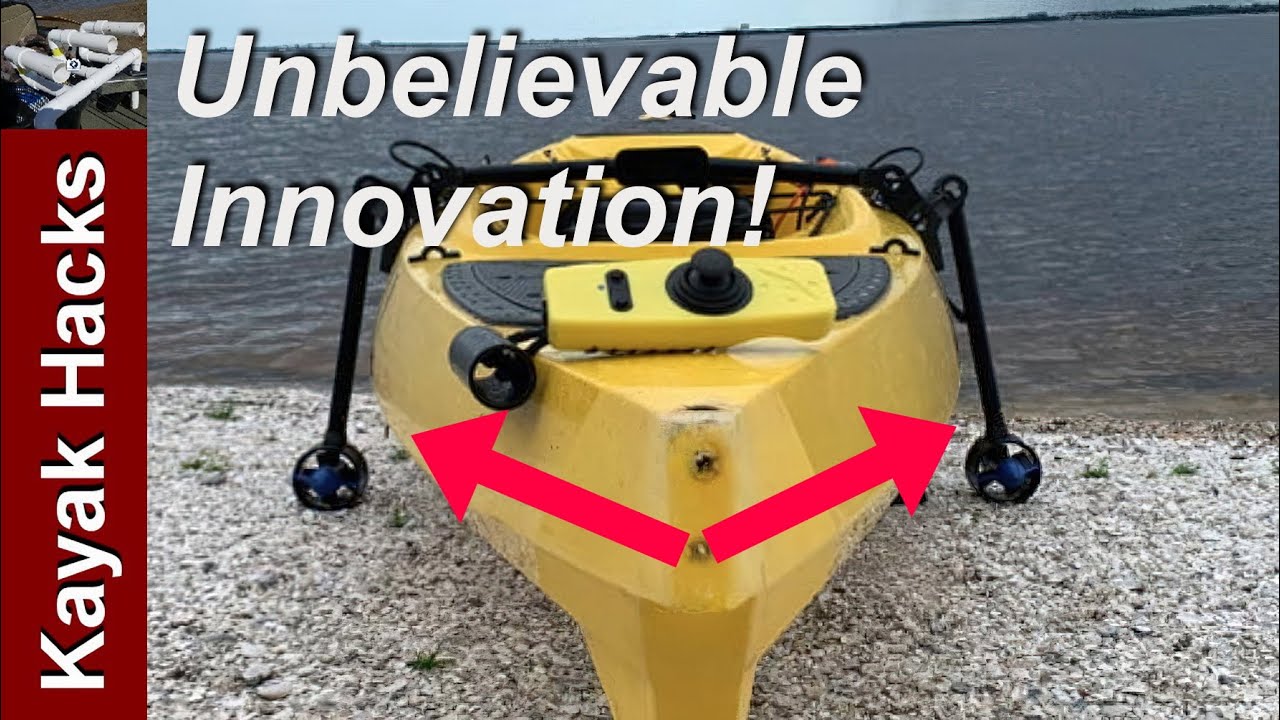 Unusual Kayak Trolling Motor - The PacMotor