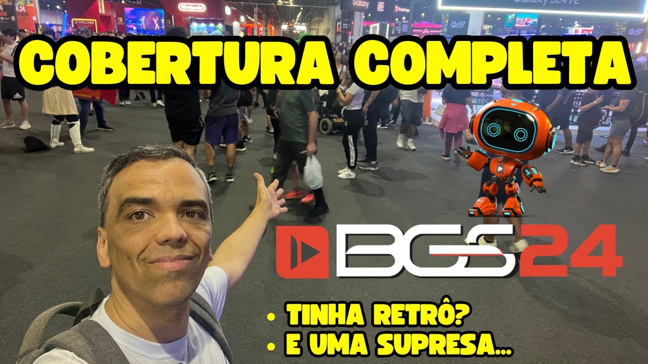 BGS 2024 - COBERTURA COMPLETA - ATRA&Ccedil;&Otilde;ES, IMPRESS&Otilde;ES E UM ITEM MUITO ESPECIAL.