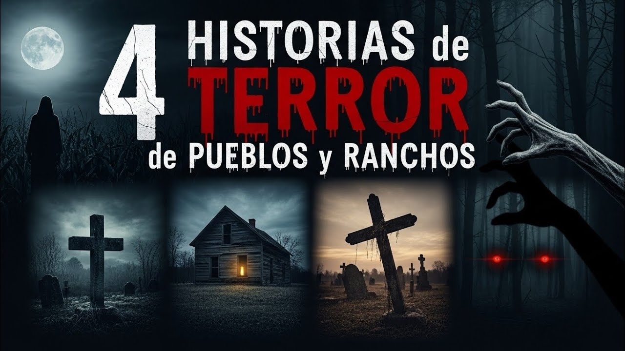 4 historias de terror en pueblos y ranchos #terror #miedo 