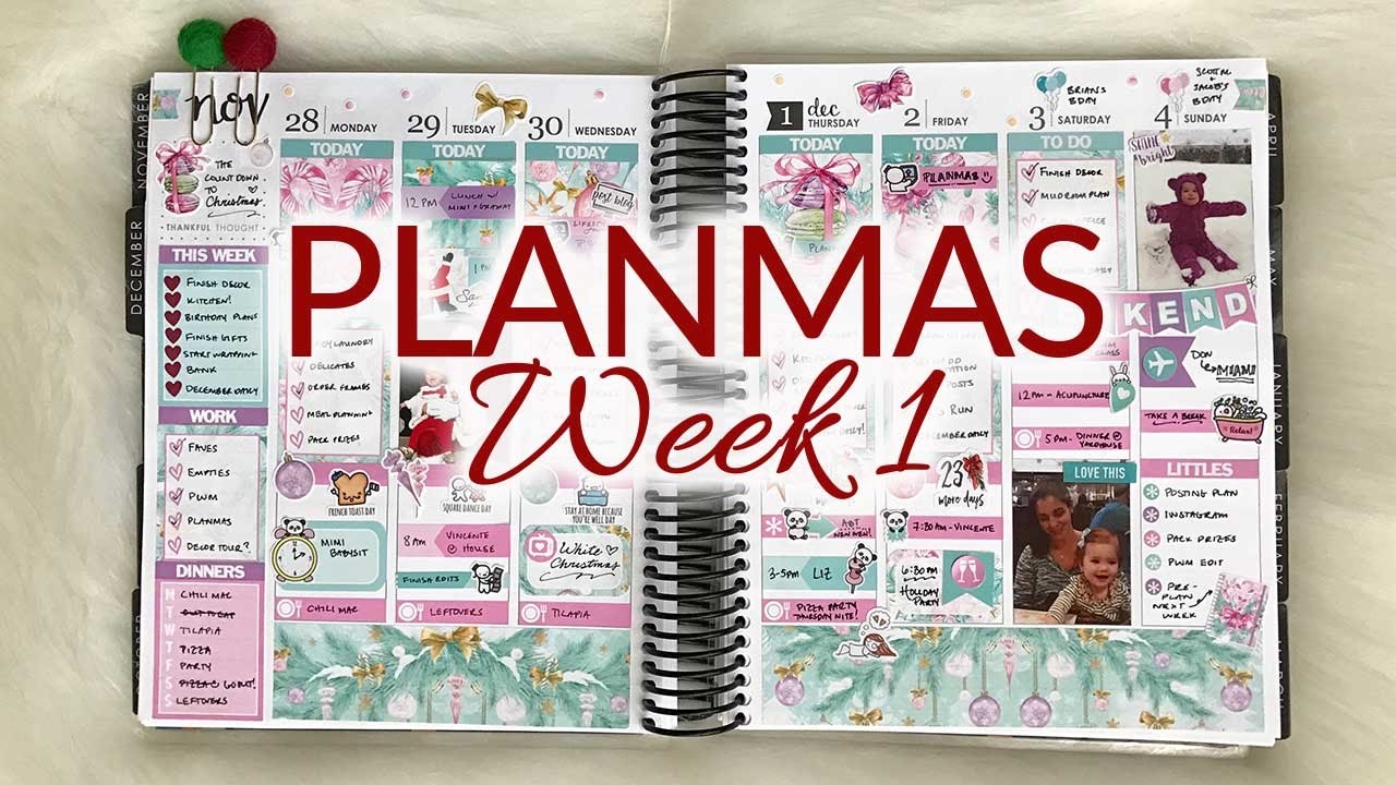 Planmas 2016 | Erin Condren Life Planner | Glam Planner Sugarplum