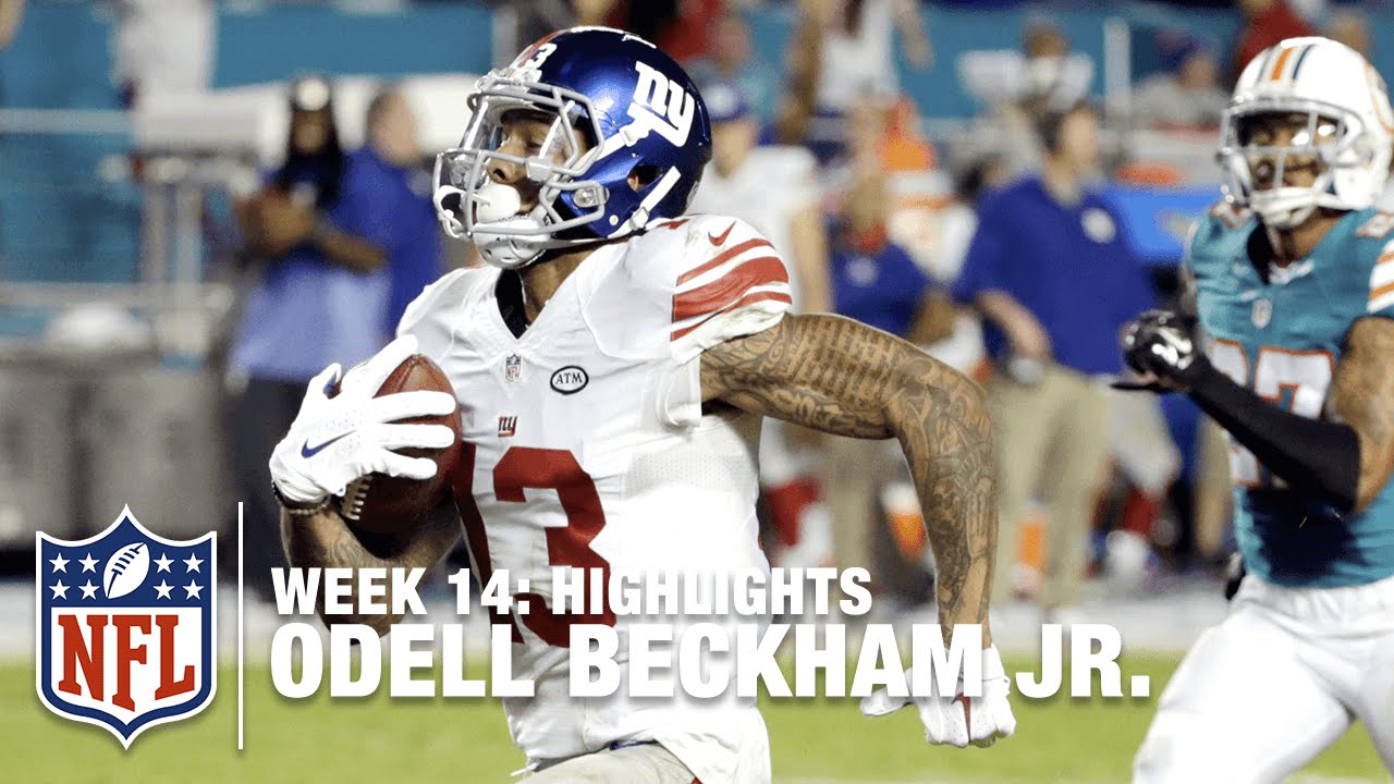 Odell Beckham Jr. Has a Field Day in Miami! (Week 14) | NFL Highlights