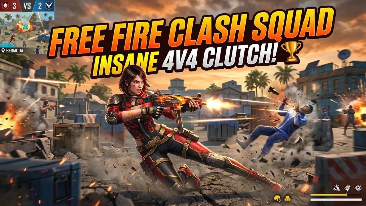 Clash Squad Non-Stop Rush Gameplay⚡