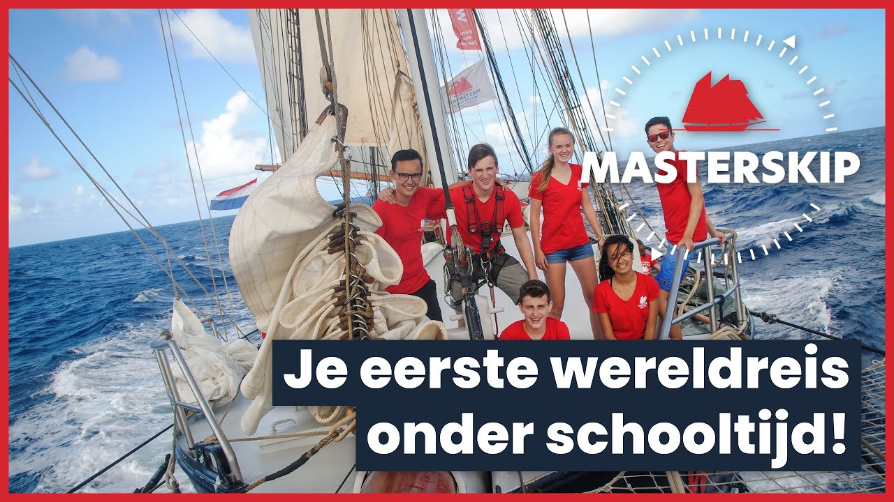 Masterskip: je eerste oceaanreis onder schooltijd