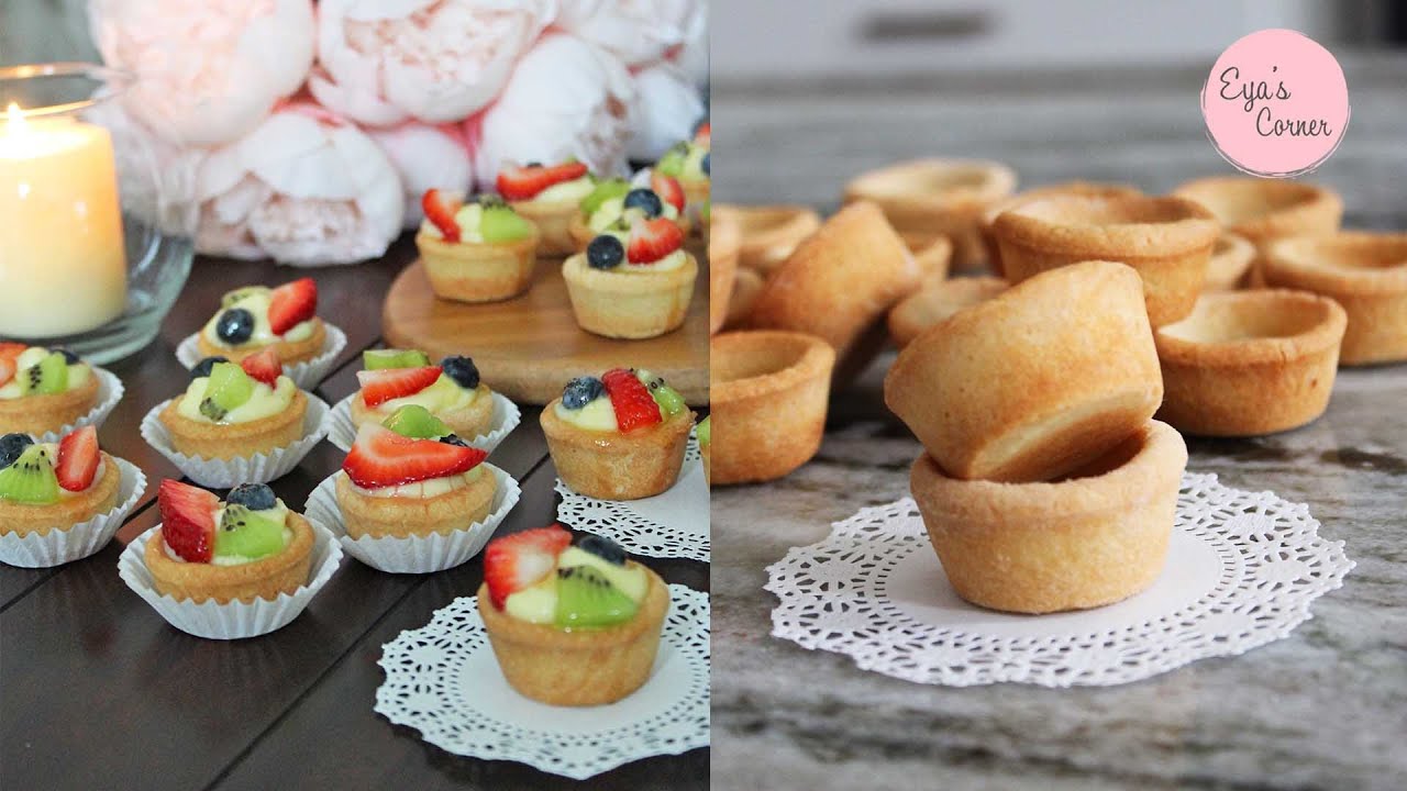 ميني تارت الفواكه للمبتدئين من غير قوالب التارت - Recettes des Tartelettes aux fruits