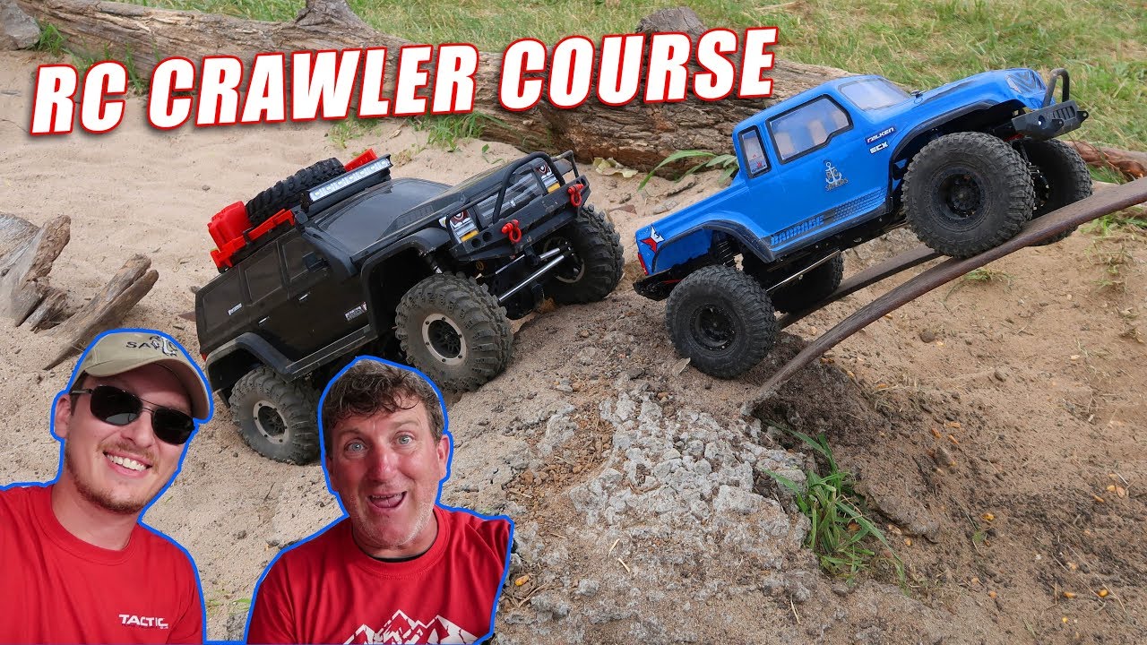 Recon G6 RC Rock Crawler Course Brian Parker Exclusive Interview - TheRcSaylors