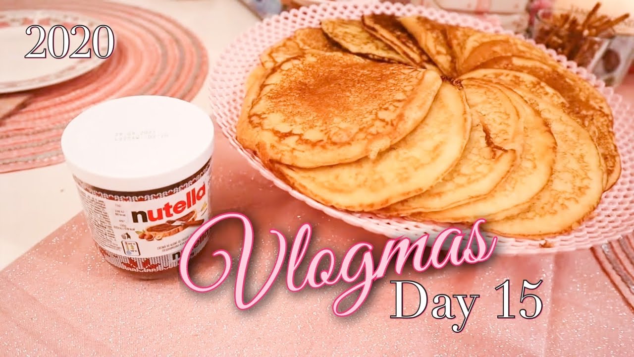 ❄️⛸ VLOGMAS 15 - Най-вкусните американски палачинки 🥞