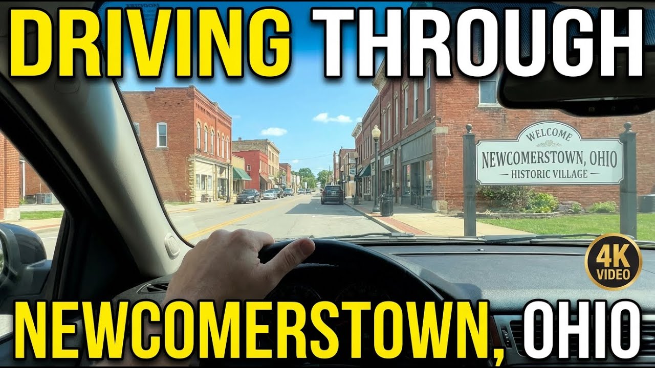 Driving through Newcomerstown, Ohio