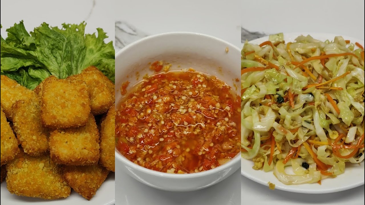 MENU HARIAN (Part 17) NUGGET AYAM SAMBAL GEPREK, TUMIS KOL WORTEL VIRAL