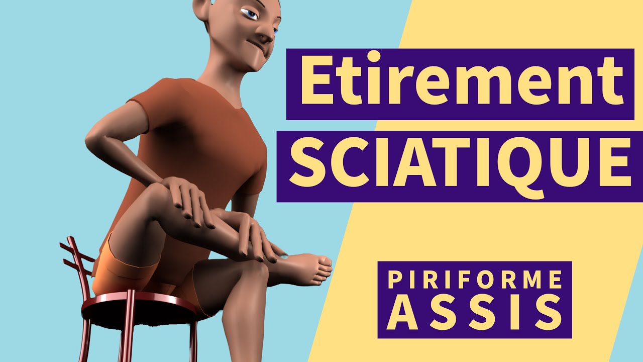 Nerf Sciatique coincé ?  Faites cet Exercice Sciatique Assis