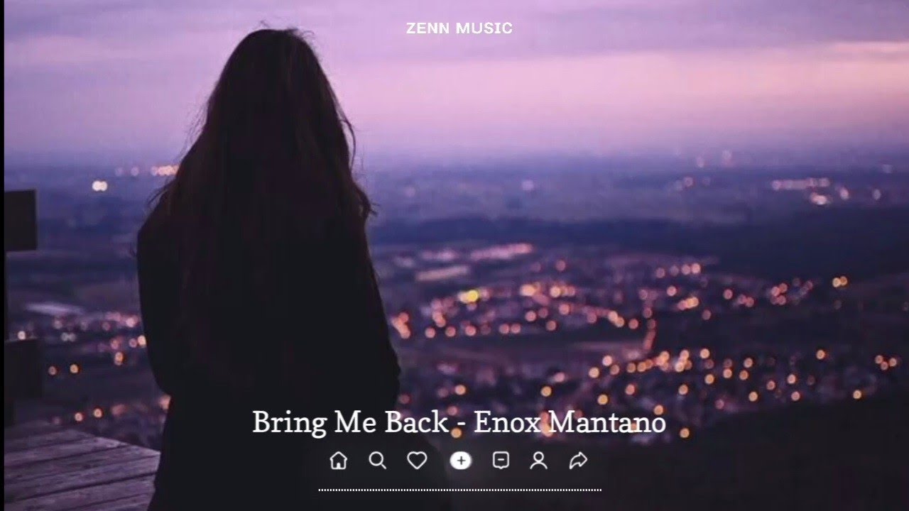Slow Version - Bring Me Back ft. Claire Ridgely ( Enox Mantano remix ) 
