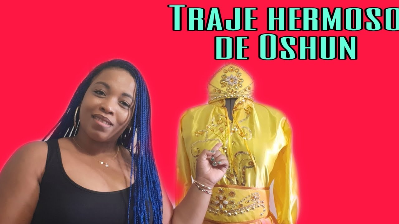 TRAJES DE OSHÚN. Costura creativa