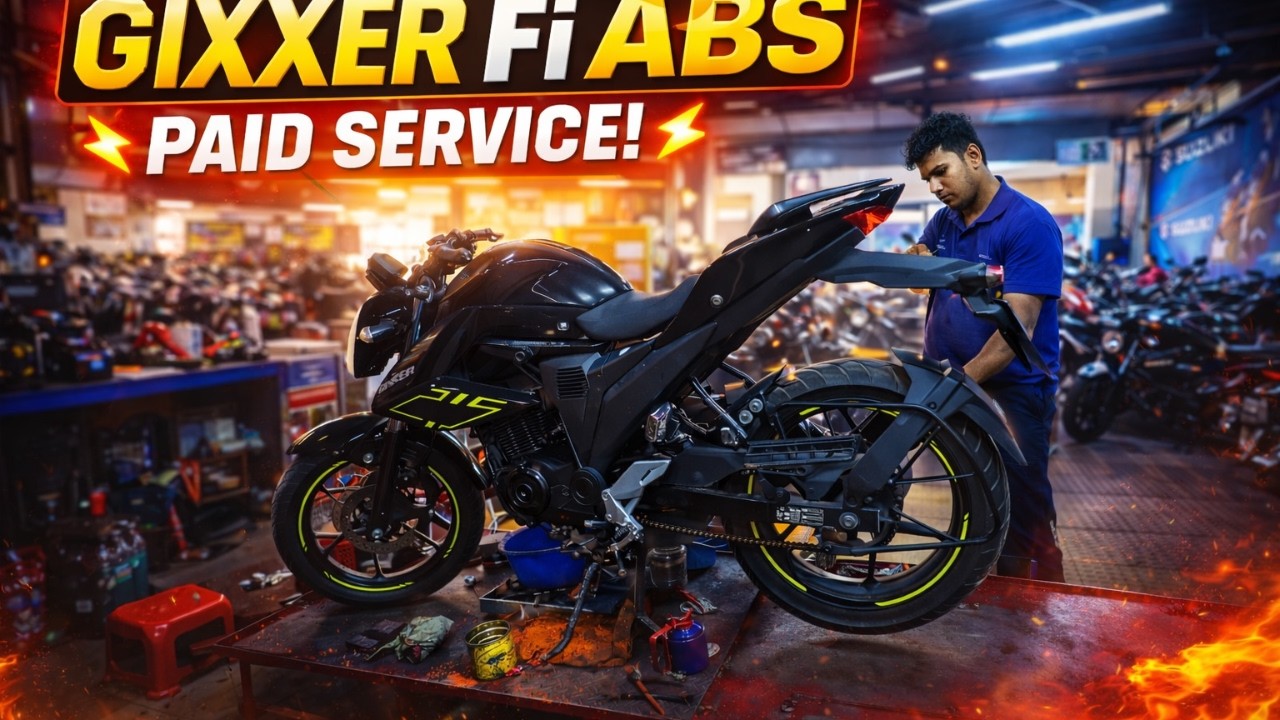 SUZUKI Gixxer Fi Abs Paid Service 🔧| Cost 💵 | Khan Autos Sylhet 📍