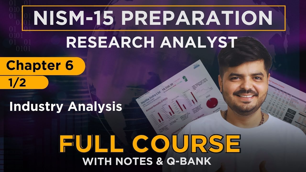 NISM Research Analyst 2024 | FULL COURSE - Chapter 6 - (1/2)
