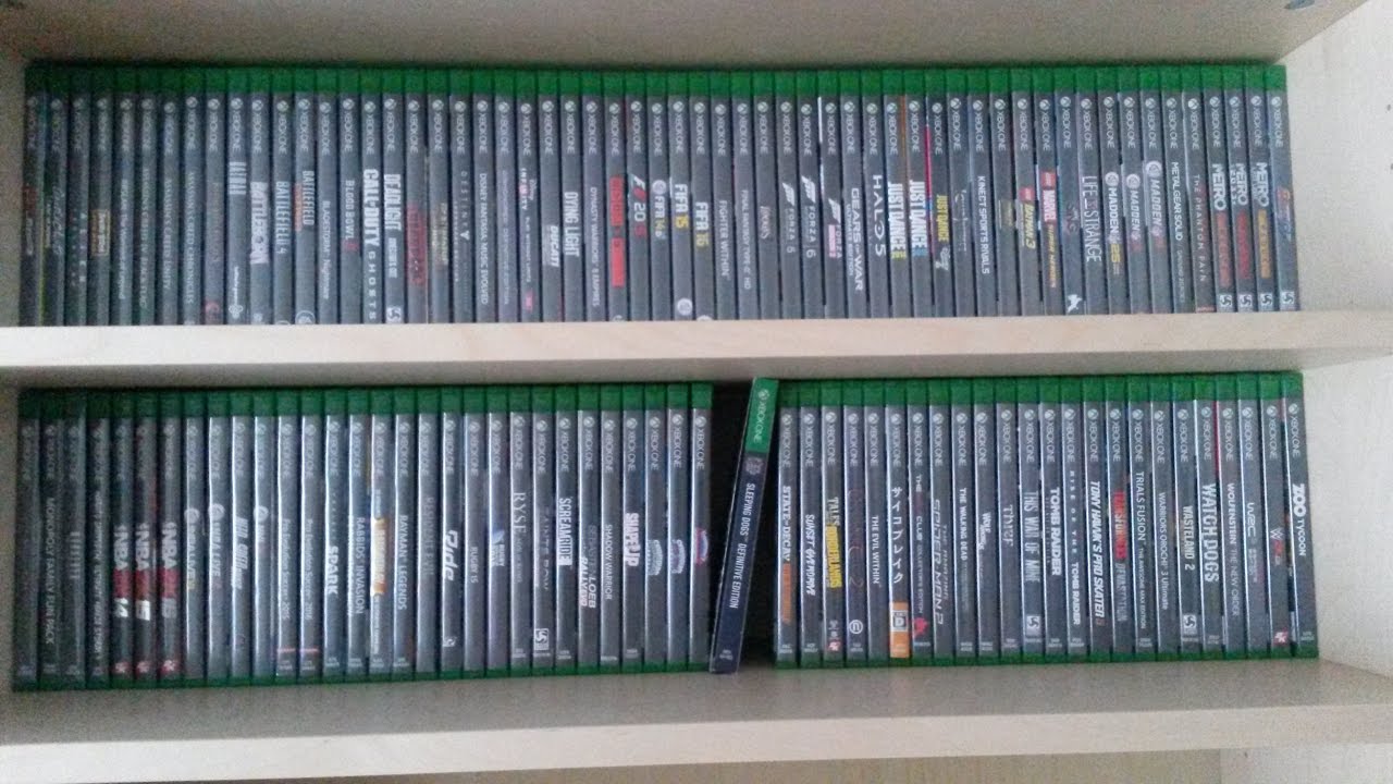 My Xbox One Collection (Update 5th March 2017) (100+ games)
