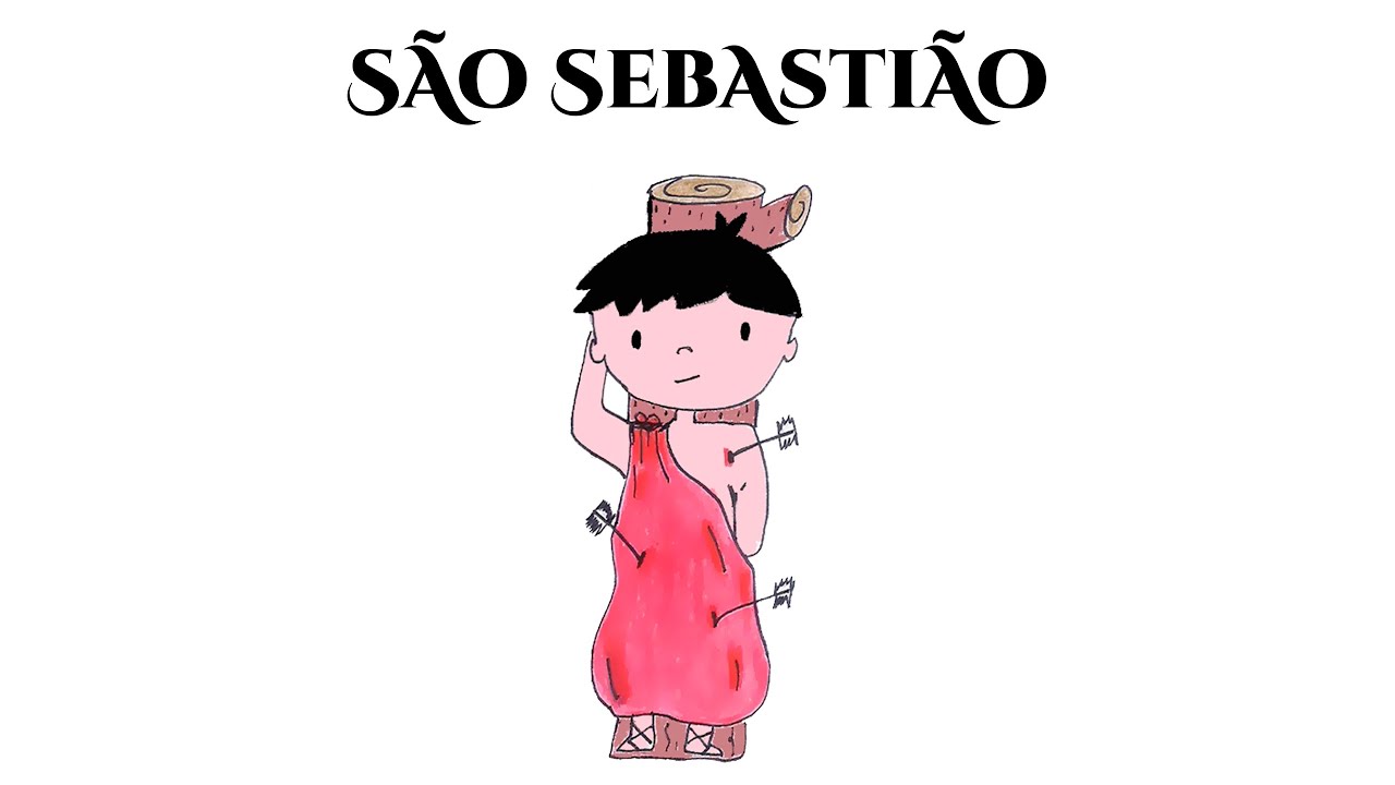 SÃO SEBASTIÃO | DESENHOS BÍBLICOS | CATEQUESE
