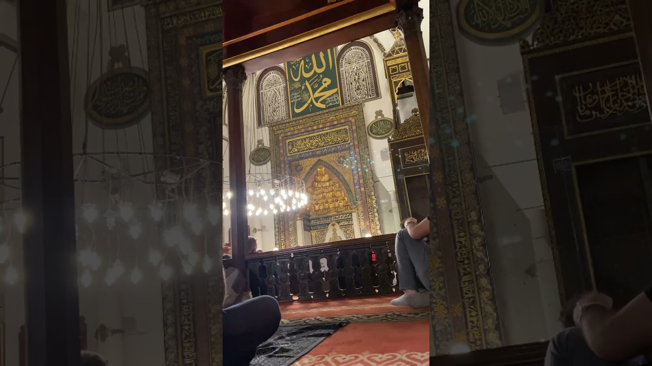 Bursa Ulucami Sabah Namazı Zikri