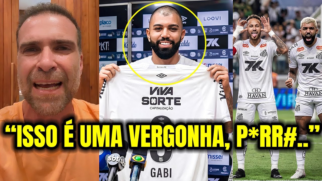 🚨 GABIGOL NO SANTOS COM NEYMAR! A M&Iacute;DIA N&Atilde;O ACREDITOU