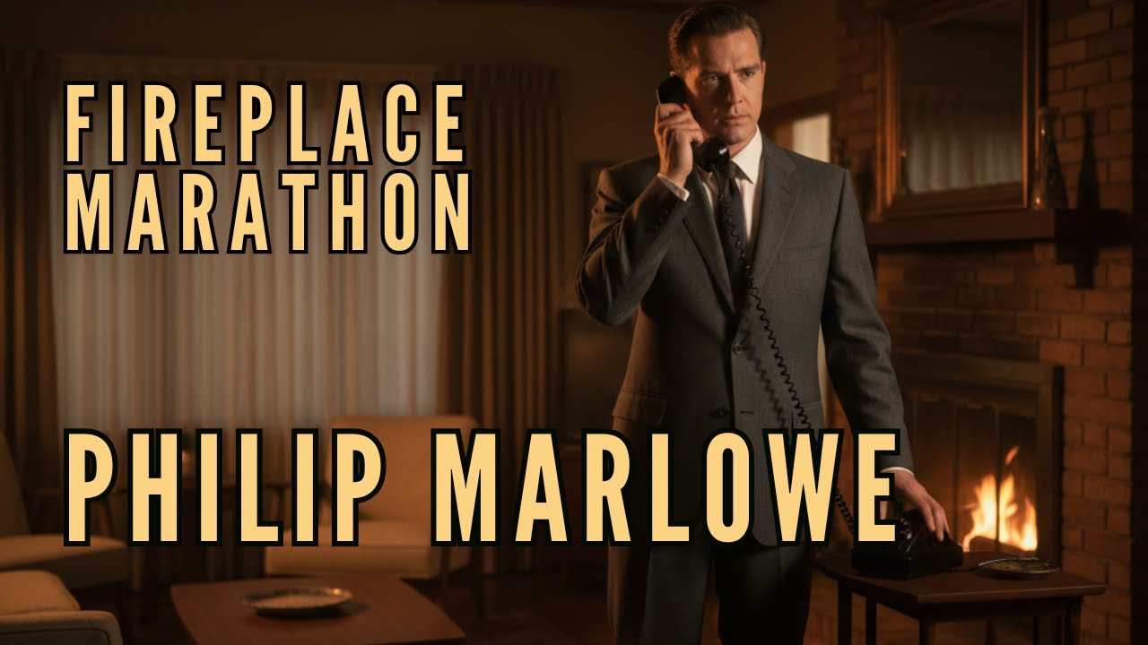 Classic Fireplace Episodes - Philip Marlowe | Restored & Remastered
