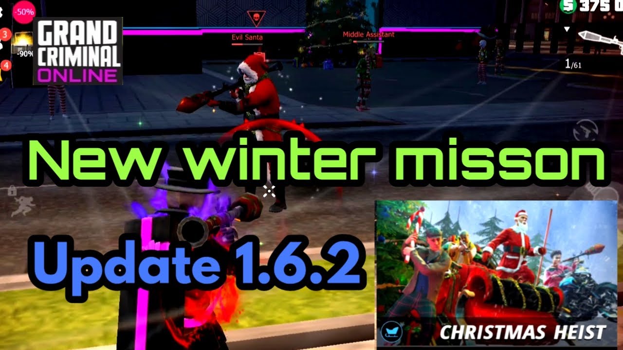 🎅 Christmas heist misson New update 1.6.2 Grand criminal online sandbox