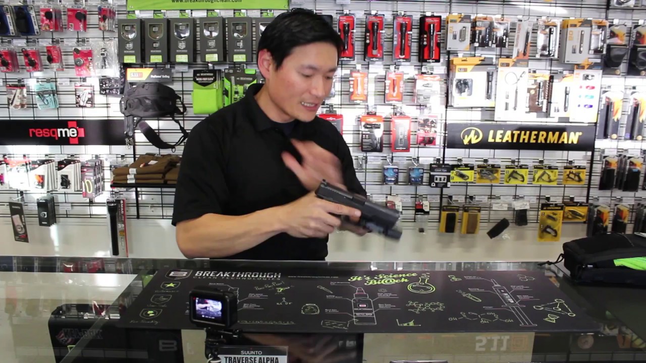 How to clean your Glock with Breakthrough Clean
