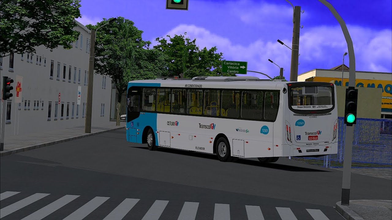 🔴OMSI 2 - Caio Apache Vip IV MBB 1724 BlueTec 5 Transcol