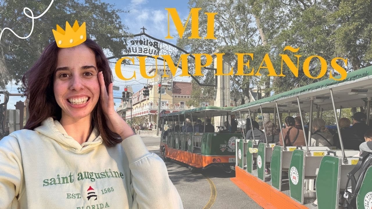 ✨💚Vlog de cumpleaños en Saint Augustine! 🎂Inolvidable sorpresa #vlog #cumpleaños #staugustineflorida