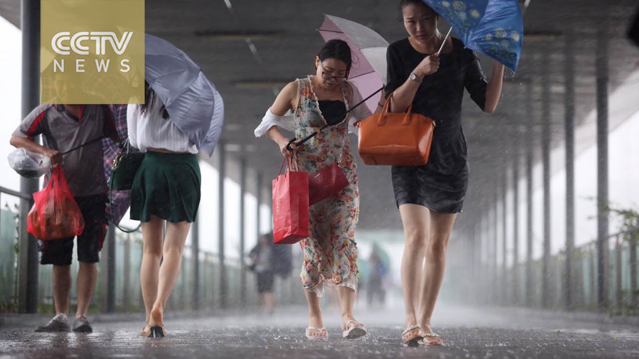 Schools suspended after Typhoon Nida hits S China&rsquo;s Guangzhou