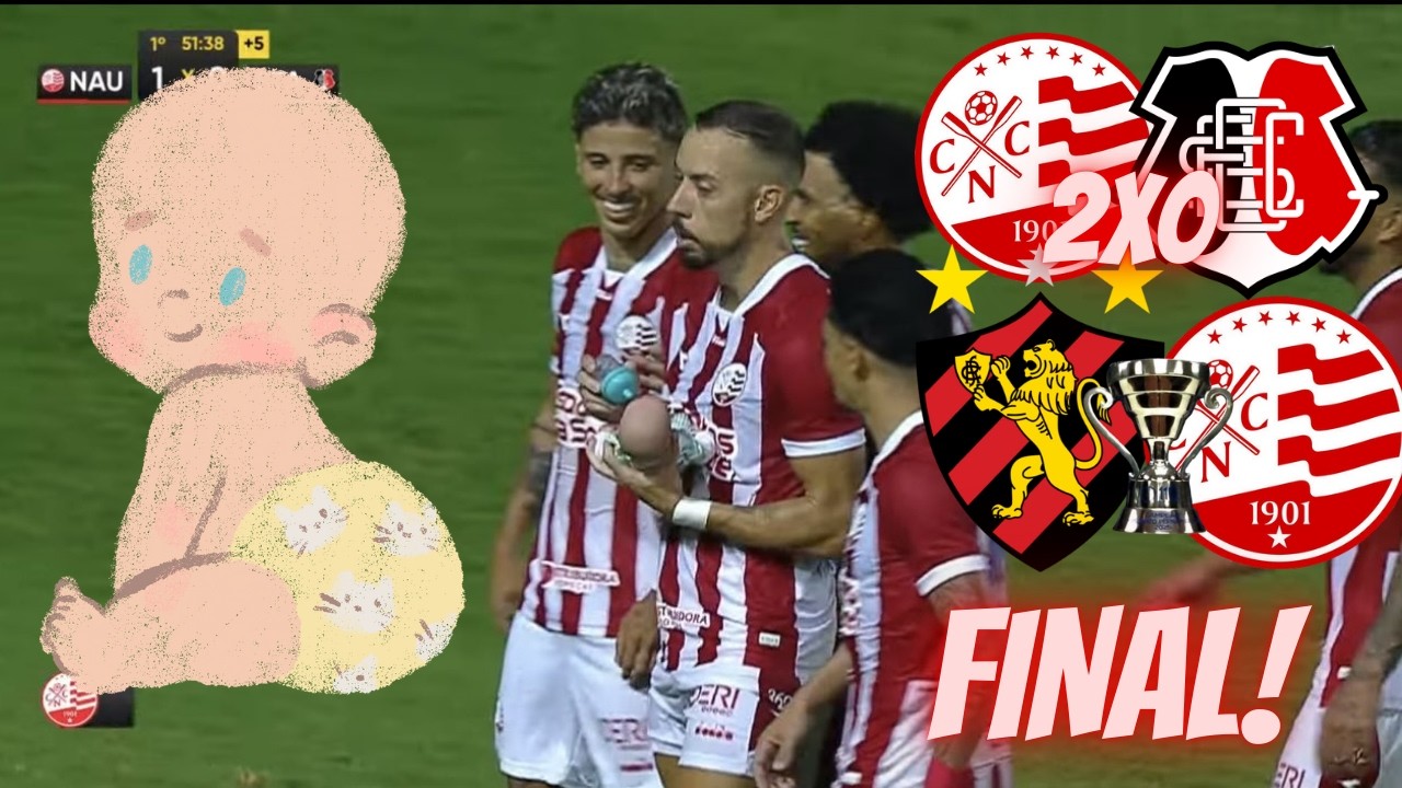 SEMIFINAL DO PERNAMBUCANO : NÁUTICO 2X0 SANTA C ! PAULO SÉRGIO BOTOU PRA MAMAR !