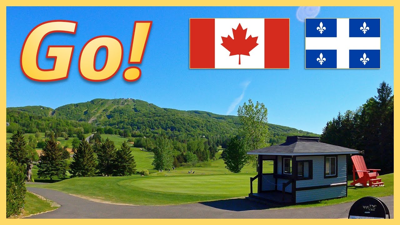 Treadmill Workout Scenery | Virtual Running Videos | 1 Hour Virtual Run | Bromont, Quebec