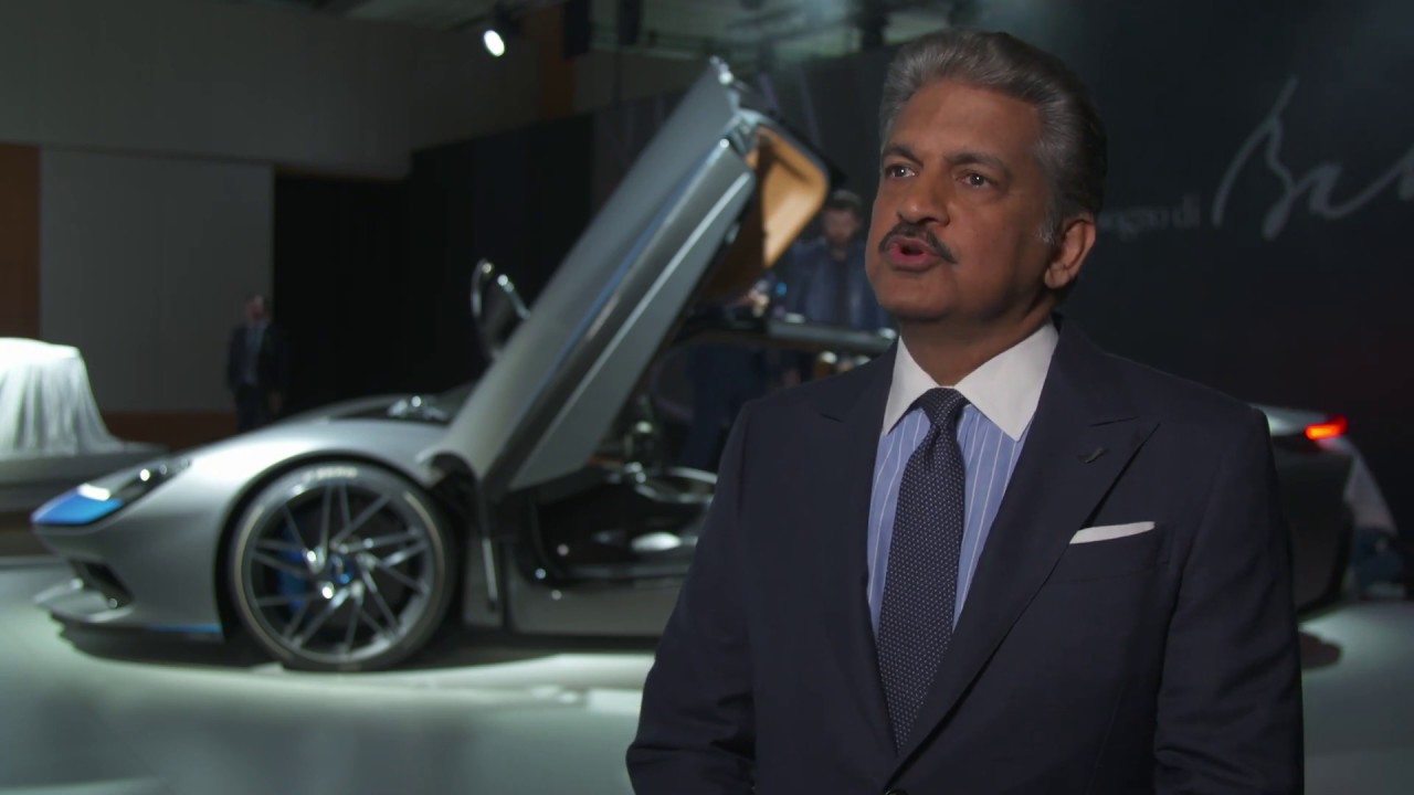 Introducing Pininfarina Battista - Interview Anand Mahindra