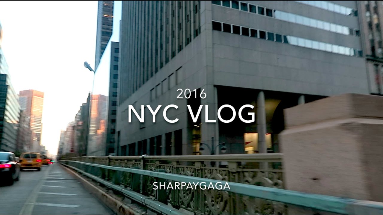 NYC VLOG 2016 紐約Dairy | Sharpaygaga
