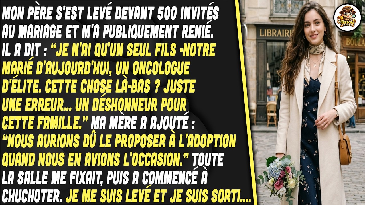Mon Père M'a Publiquement Renié De La Famille Devant 500 Invités Au Mariage De Mon Frère.