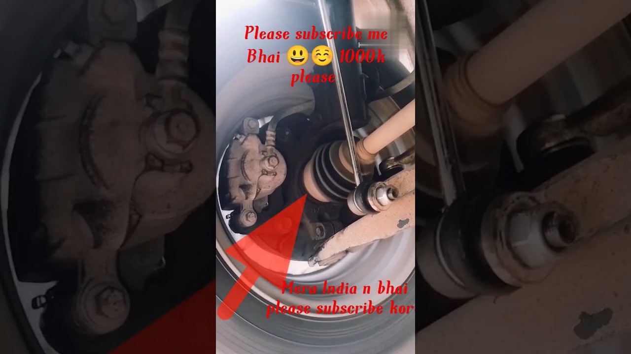 how to drive shaft problem#front wheel axle problem#cut cut cut noise #shorts #viral#youtubeshorts