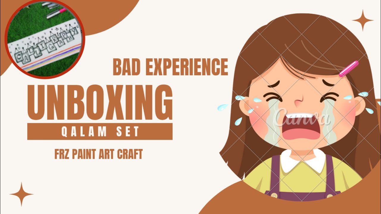 Unboxing Qalam Set/Texture Art Calligraphy With FRZ/ #frzpaintartcraft #calligraphy #art #viral