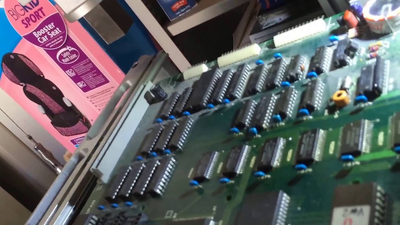 NeoGeo SNK PCB. RAM Error