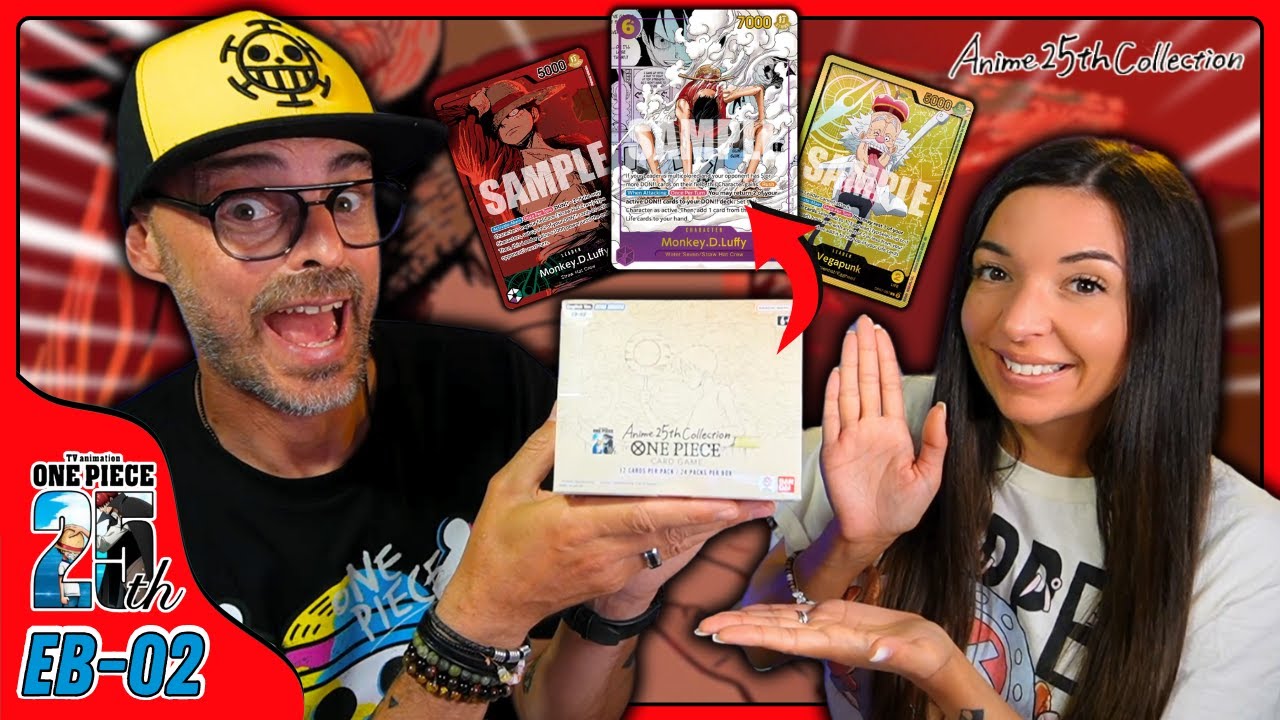 OPENING EB02 ONE PIECE CARD GAME - Anime 25th Collection !!
