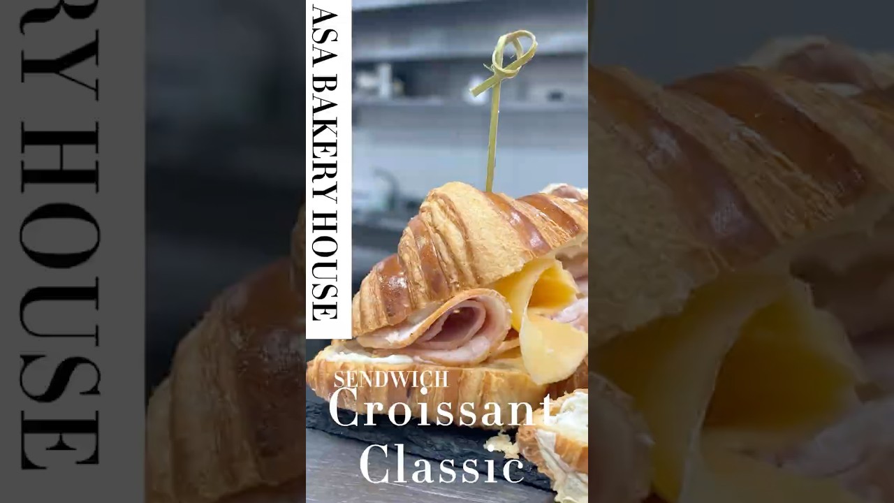 👌Classic Croissant Sandwich Top 2024 #top2024 #reels #croissant #sendwich #bakery #100k #followme