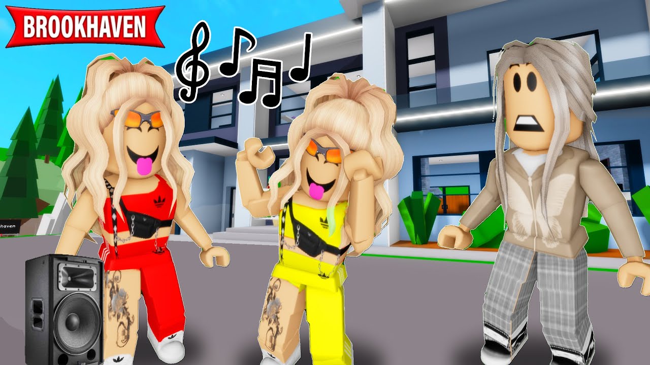 AS GÊMEAS MANDRAKES PASSARAM UNS DIAS COM A AVÓ | Historinhas Brookhaven RP🏡 | Roblox