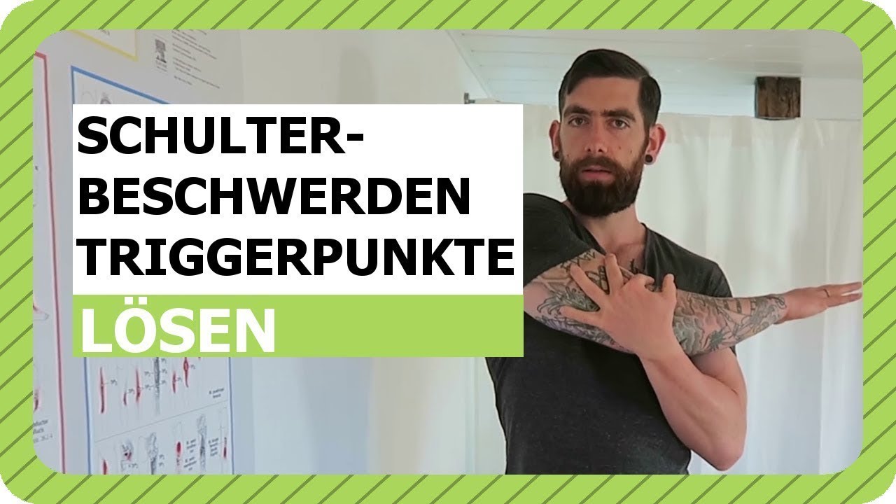 Triggerpunkte in der Schulter selbst behandeln!