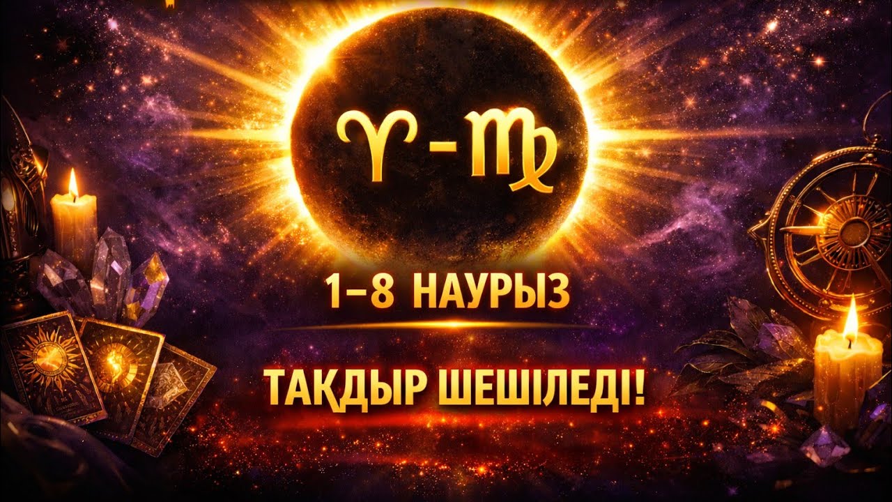 🌷1–8 Наурыз, Апта жорамалы, Тоқты- Бикештер Тағдыр шешіледі!