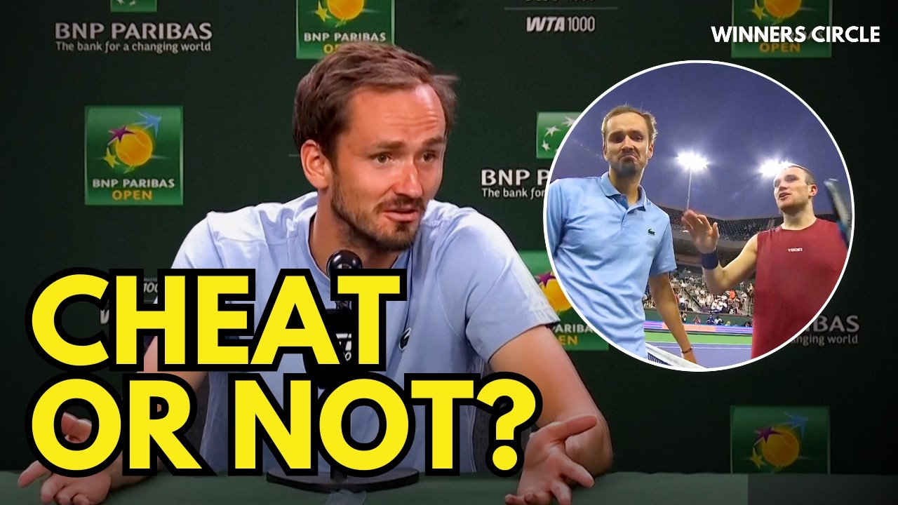 Did Daniil Medvedev “Cheat”? Star Booed Off Court At Indian Wells | See His Response!