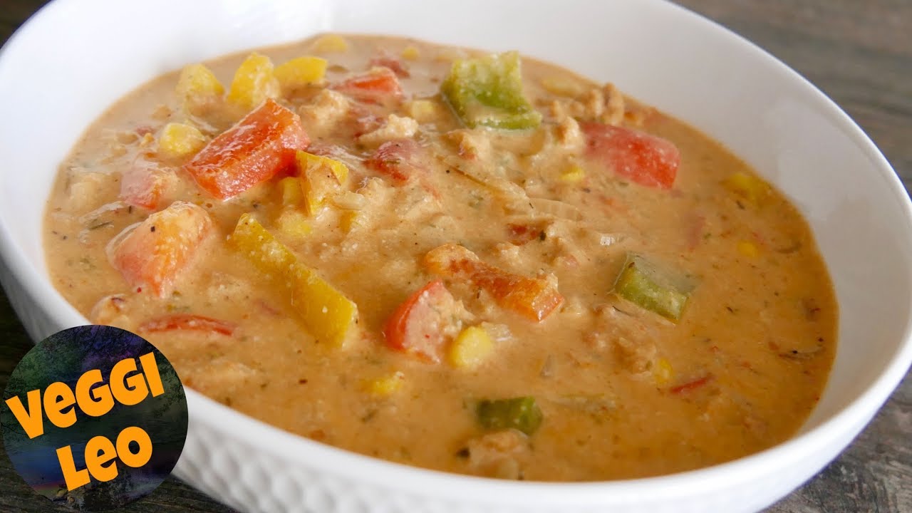 Gyrossuppe | vegane Partysuppe | köstlich