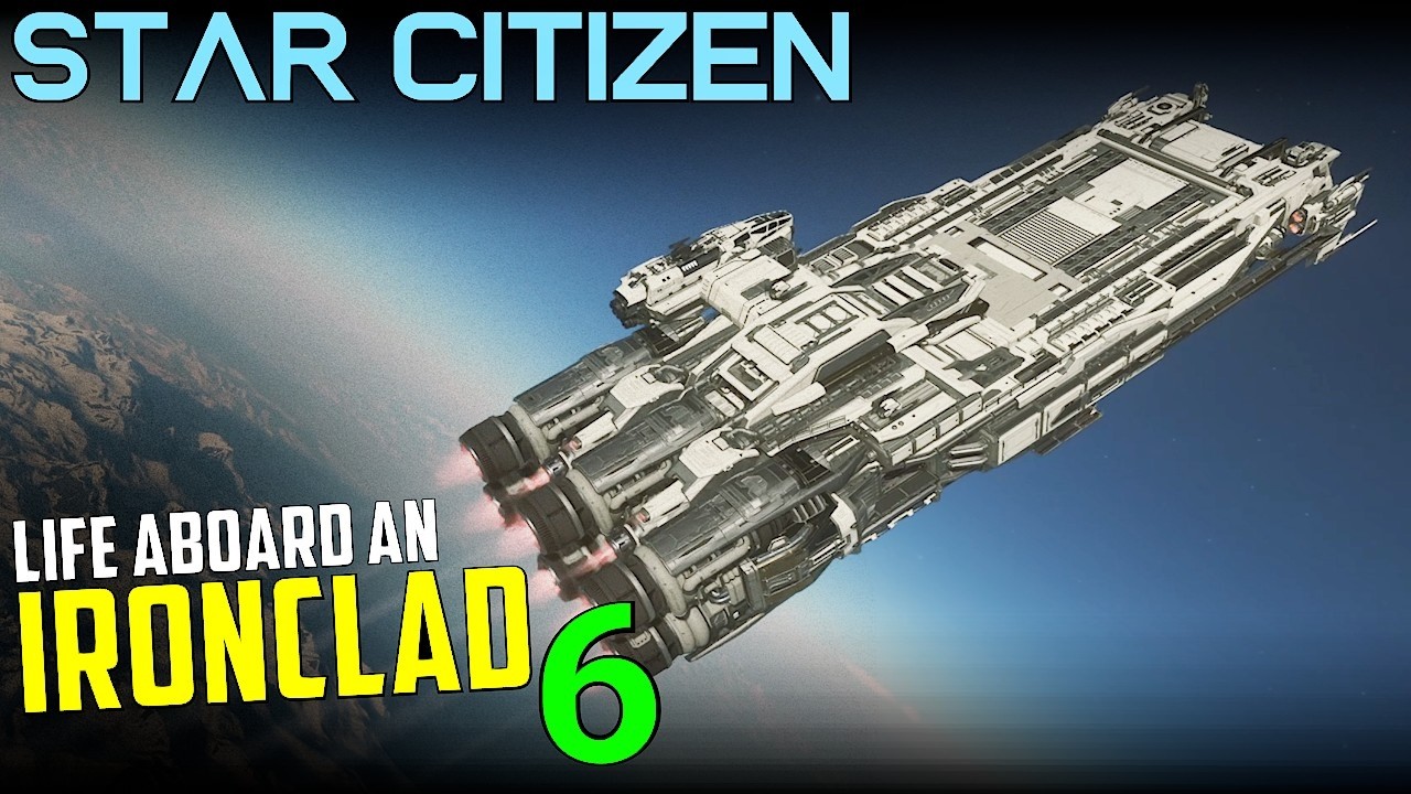 Cargo in the Ironclad - Life Aboard an Ironclad 6 - Star Citizen 4.10 gameplay